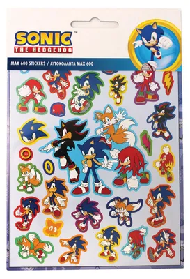 Image de Carnet d'autocollants Sonic - 600 autocollants