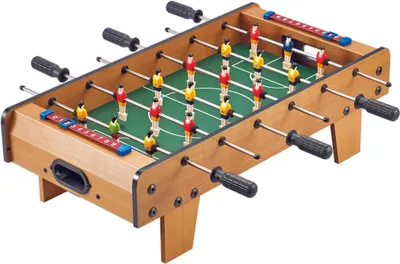 Produktbild von Tischfußball aus Holz 60,5 x 30,5 x 18,5 cm