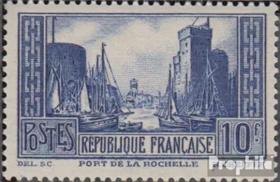 Produktbild von Briefmarken Frankreich 1929 Mi 241III postfrisch Bauwerke