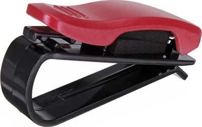 Produktbild von Auto Brillen Clip Card Clips Auto Fahrzeug tragbare Brillen Halter Zubehör - Schwarz