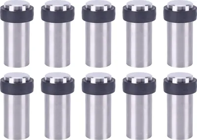 Produktbild von Edelstahl-Tš¹rstopper Leise, bodenstehend, zylindrischer Tš¹rstopper