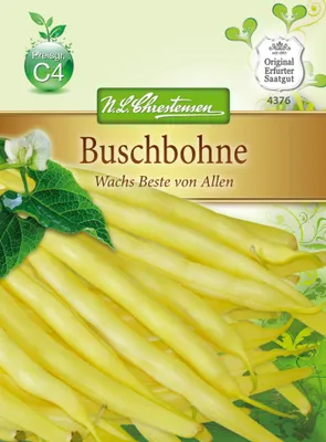 Produktbild von Buschbohne Wachs Beste von Allen | Buschbohnensamen von N.L. Chrestensen
