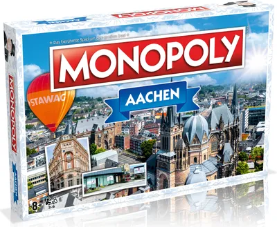 Produktbild von Monopoly - Aachen Brettspiel Gesellschaftsspiel Cityedition