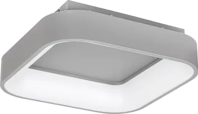 Image de Rabalux 3926 Plafonnier Adeline, 28 W, 1 800 lm, gris-blanc, dimmable