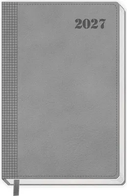 Produktbild von TRÖTSCH - Buchkalender A5 Grau 2027