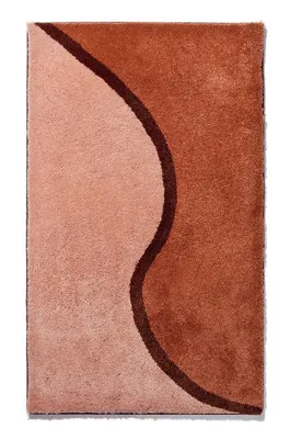 Produktbild von Batex Badematte Badteppich Badvorleger Duschvorleger Badezimmerteppich 60x100cm LEANDRA dunkelbraun
