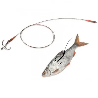 Produktbild von Quantum Mr Pike Float Rig Leader 50cm 13,6kg - Hechtvorfach, Größe:6