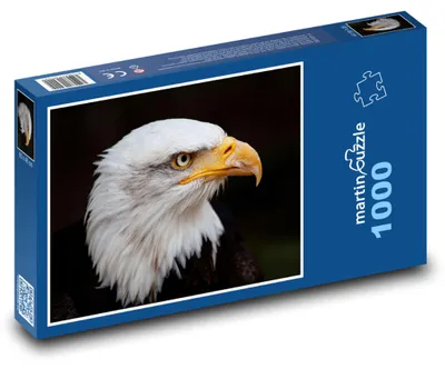 Produktbild von Puzzle 1000 Weißkopfseeadler majestätischer Raubvogel - martinpuzzle
