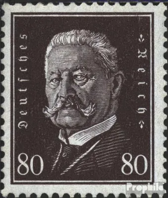 Produktbild von Briefmarken Deutsches Reich 1928 Mi 422 mit Falz Reichspräsidenten