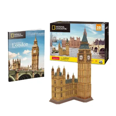 Zdjęcie produktu dla CubicFun Big Ben, 94 szt., Budynki