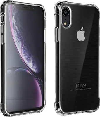 Produktbild von Avizar, Silikon-Bumper-Hülle für Apple iPhone XR, Transparent