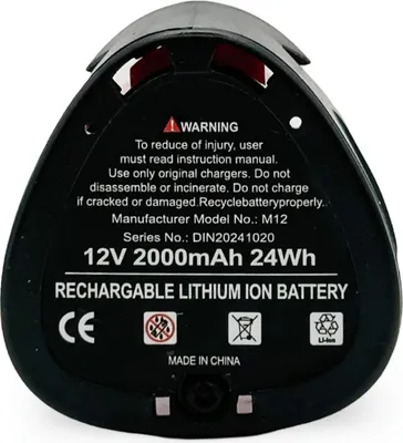 Produktbild von Akku 10.8V - 12V 2,0Ah kompatibel mit Milwaukee M12 Akubee