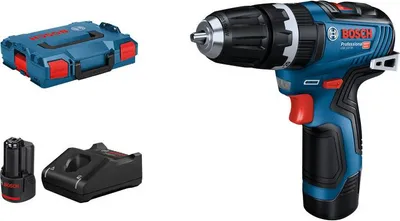 Produktbild von Akku-Schlagbohrschrauber GSB 12V-35, 2 x Akku GBA 12V 3.0Ah in L-BOXX