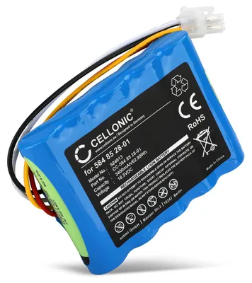 Produktbild von CELLONIC Akku kompatibel mit Husqvarna Automower 315, Automower 315X, R100Li, R100Lic, Gardena Sileno, R130LiC, R160Li 18.5V 3400mAh Li Ion