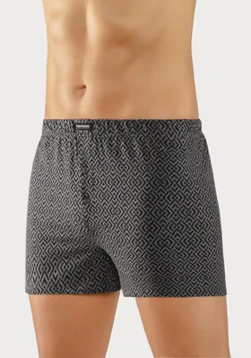 Produktbild von Bruno Banani Weiter Boxer 2 -teilig bedruckt-schwarz Größe L