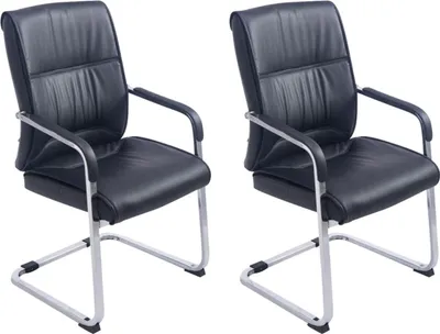 Produktbild von 2er Set Freischwinger XXL Anubis schwarz