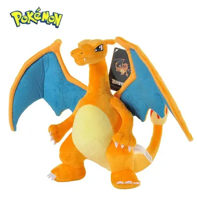 Produktbild von Plüschtier Charizard Rayquaza Kawaii Anime Weich Glänzend 25cm