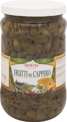 Produktbild von Kapernfrüchte in Weinessig 1,6 kg - Demetra