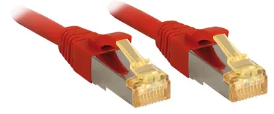 Productafbeelding van Lindy 47300, 20 meter, Cat7, S/FTP (S-STP), RJ-45, RJ-45, Rood