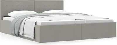 Produktbild von VidaXL 285580, Grau, 168 cm, 2,11 m, 73 cm, 1600 x 2000 mm, 1 Stück(e)