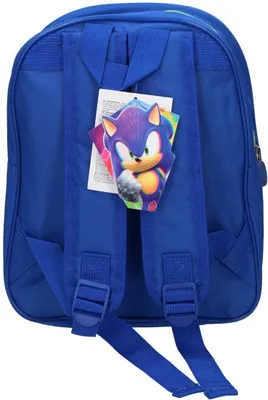Produktbild von Schulrucksack Sonic Blau 24,5 x 10 x 29 cm