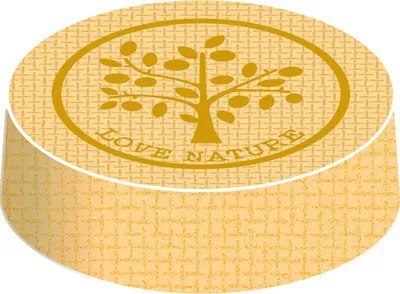 Produktbild von Glasabdeckungen aus hochwertigem Karton, Nature in Braun, Ø 74 mm, 200 Stück