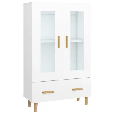 Obrázok produktu pre vidaXL Vysoká doska biela 70x31x115 cm Drevo
