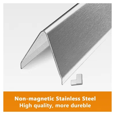 Produktbild von 38,9 cm Flavorizer Bar für Weber Spirit I & II E210/220 S210/220 (mit vorderen Brennerknöpfen), Edelstahl Hitzeschild Brennerabdeckung, Ersatzteile Aromaschienen, 3 Stück