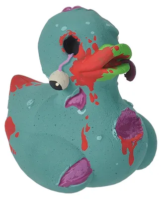 Produktbild von Wild Republic Rubber Duck Zombie, Badetier, Junge/Mädchen, Gummi, Mehrfarbig