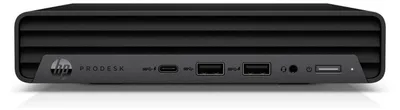 Imagen del producto de HP ProDesk 400 G6 Mini | Intel Core i5-10500T | 6 x 3,80 GHz | 16 GB de RAM | 500 GB de disco duro | Win 11 Pro | Norton 360 | Negro
