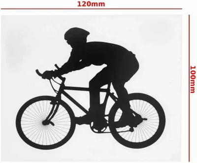 Immagine prodotto di Adesivo Ciclista