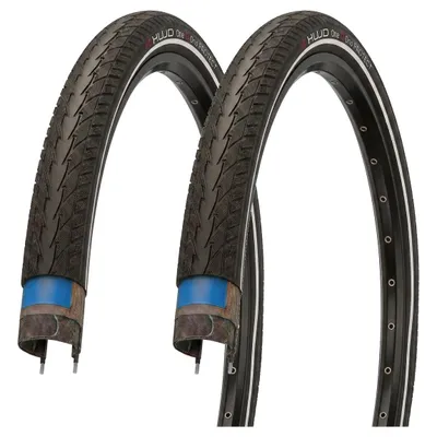 Produktbild von Kujo 2er Set Fahrradreifen 28 Zoll 700x35c mit K-Protect 2.5 mm Pannenschutz, 37-622, 28x1.40 Zoll, für Trekking-, City-, Gravelrräder