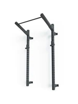 Produktbild von ATLETICA R8 Wall Rack | Wandmontage | Nur 27,5 cm Tiefe | Für enge Home Gyms & Garagen geeignet | Höhenverstellbar 228-241 cm