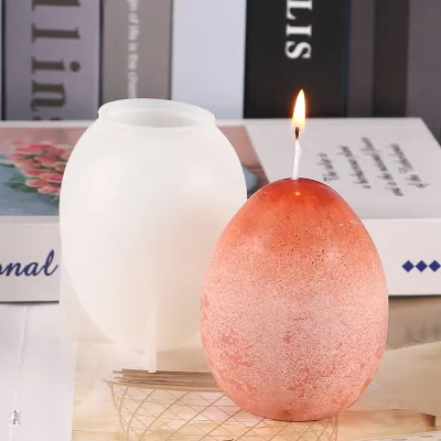 Produktbild von Aromatherapie Kerzenform nicht klebner Silikon DIY 3D Ostereischokolade Fondant Kuchen handgefertigt