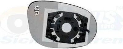 Produktbild von VAN WEZEL Spiegelglas Außenspiegel Links für FORD KA (RU8) Konvex 1873831
