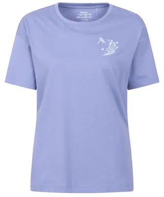 Produktbild von Mountain Warehouse Damen Kurzarm T-Shirt Libelle bestickt MW5446 (44 DE) (Kornblumenblau)