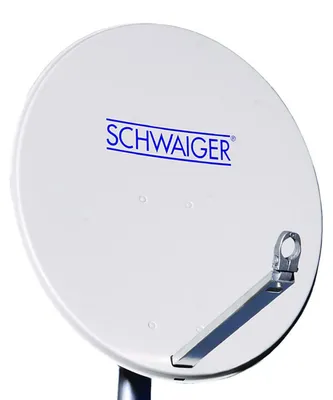Produktbild von Schwaiger SPI800, 10,7 - 12,75 GHz, 38,5 dBi, Weiß, Aluminium, Stahl, 75 cm, 745 mm