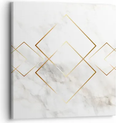 Produktbild von Bild auf Leinwand - Leinwandbild - Abstraktion modern - 40x40cm - Wand Bild - Wanddeko - Wandbilder - Leinwanddruck - Bilder - Kunstdruck - Wanddekoration - Leinwand bilder - Wandkunst - AC40x40-4022