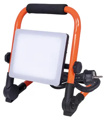 Zdjęcie produktu dla Przenośny bezramkowy reflektor LED Solight 30W z kablem WM-30W-FEQ