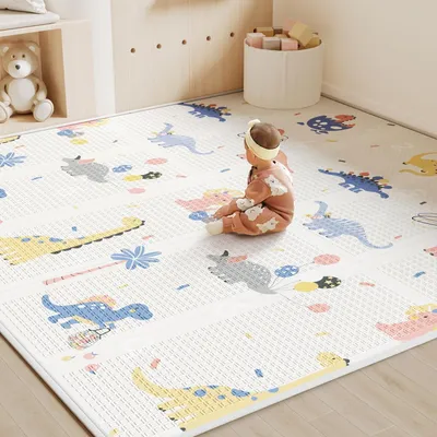 Immagine prodotto di Tappetino da gioco per bambini, 147 x 177 cm, impermeabile