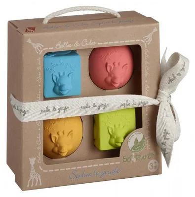 Image de Vulli Set 2 balles & 2 cubes so pure