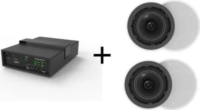 Immagine prodotto di VivoLink audiopack Subwoofer 8" 50W+ 2 diffusori a soffitto