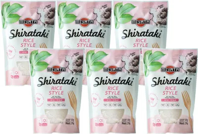 Produktbild von [6x 270g/ 200g ATG ] MIYATA Shirataki Konjak in Reisform [ Rice Style ] LOW CARB