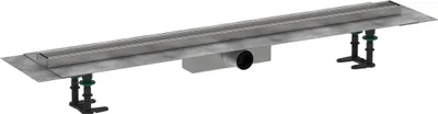 Produktbild von hansgrohe RainDrain Compact Komplettset Duschrinne 1000, befliesbar, für Standardinstallation, 56183000
