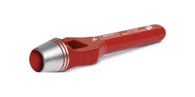Produktbild von Henkellocheisen Loch-D.28mm rot PAFFRATH