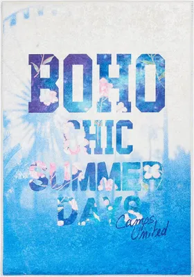 Image de BOHO Tapis tissé pour enfants