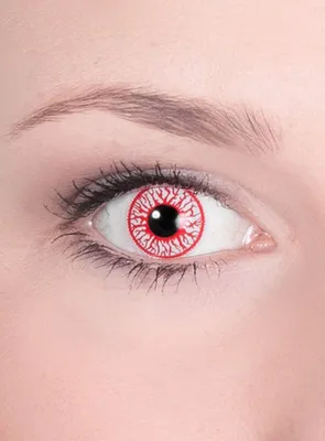 Produktbild von Bloodshot Halloween Kontaktlinse mit Dioptrien Dioptrien: -4
