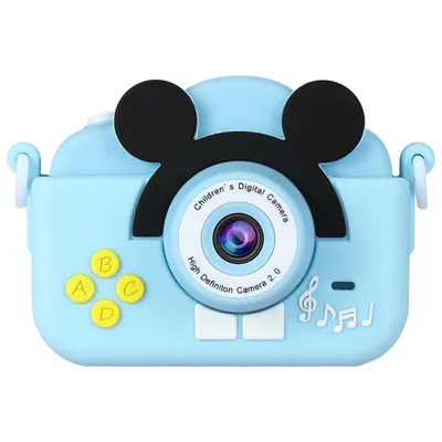 Produktbild von Kamera, Kinderkamera, Digital, Doppelkamera, Mini, HD-Kamera,Blau