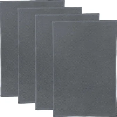 Produktbild von Erwin Müller Frottier-Geschirrtuch 4er-Pack grau 50x70 cm