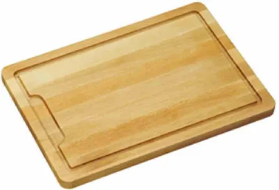 Produktbild von Kesper Schneidebrett Buchenholz, geölt, Rechteckig, Holz, Holz, Broterzeugnisse, Gekochtes Fleisch, Fisch & Meeresfrüchte, Obst & Gemüse, Einfarbig, 320 mm